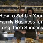 father and son shaking hands proudly in their family-owned restaurant